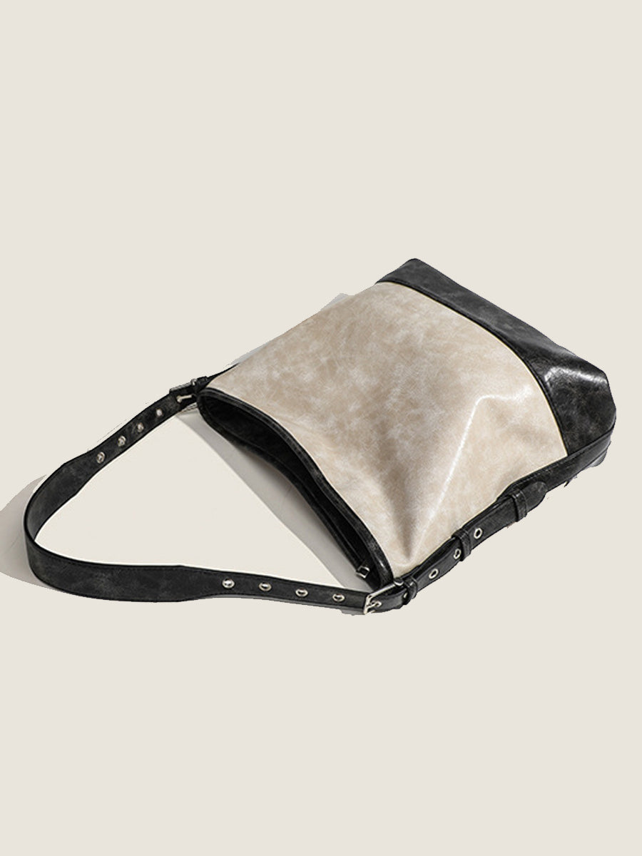 Borsa alla moda da donna in blocchi di colore