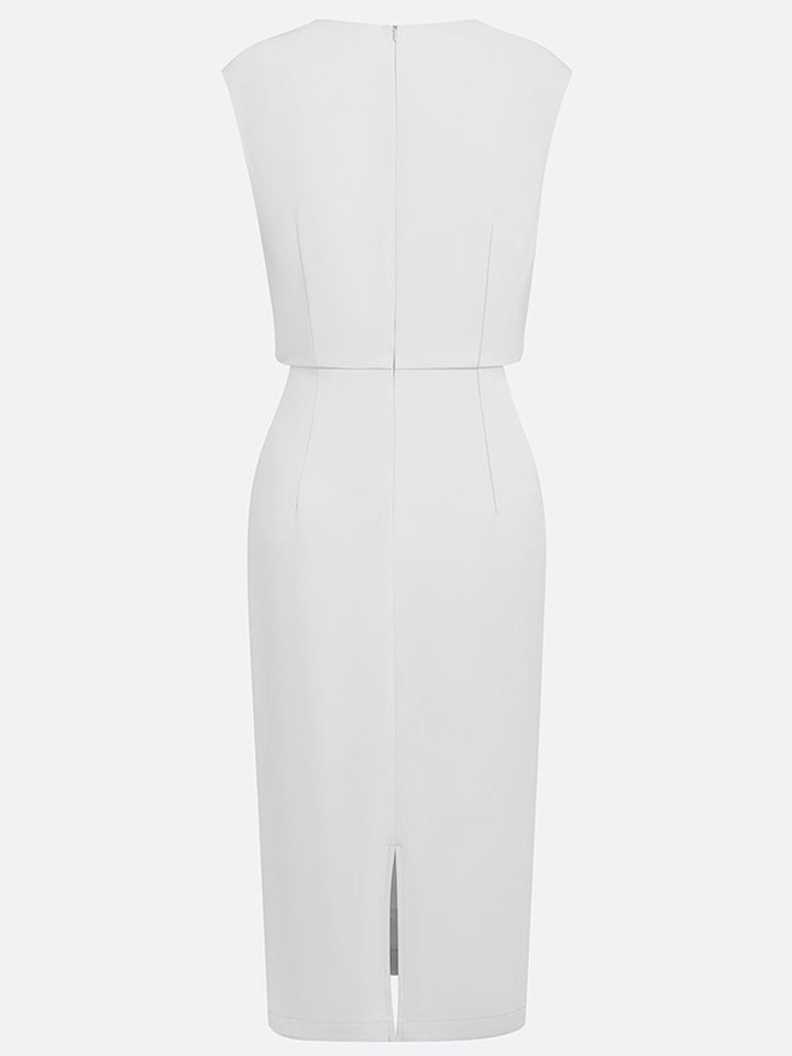 Sandria | Vestito midi di design.