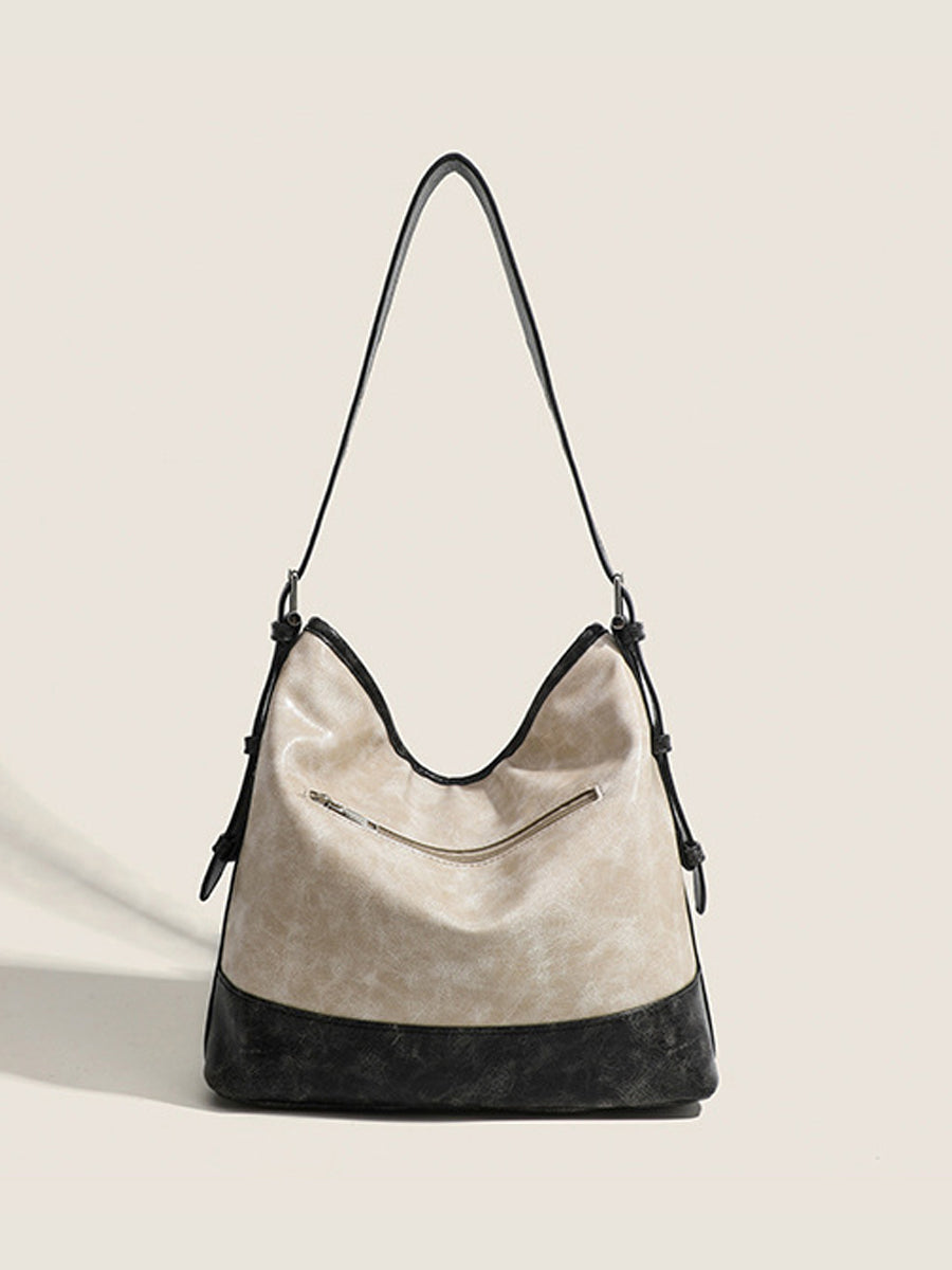 Borsa alla moda da donna in blocchi di colore