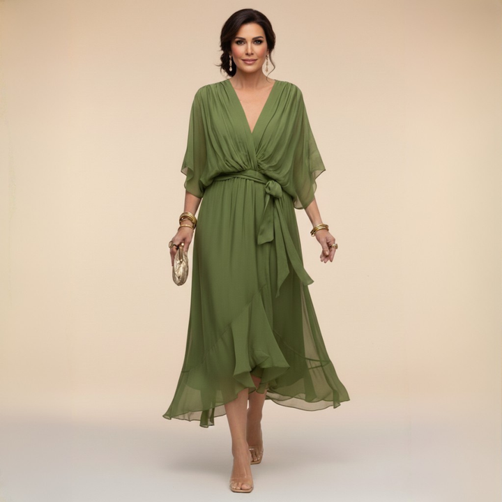 MONICA | Vestito chiffon