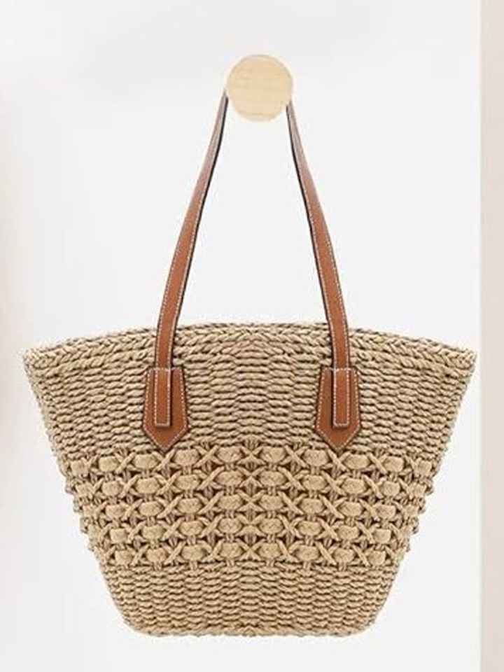 Borsa da donna, versatile e tessuta a mano