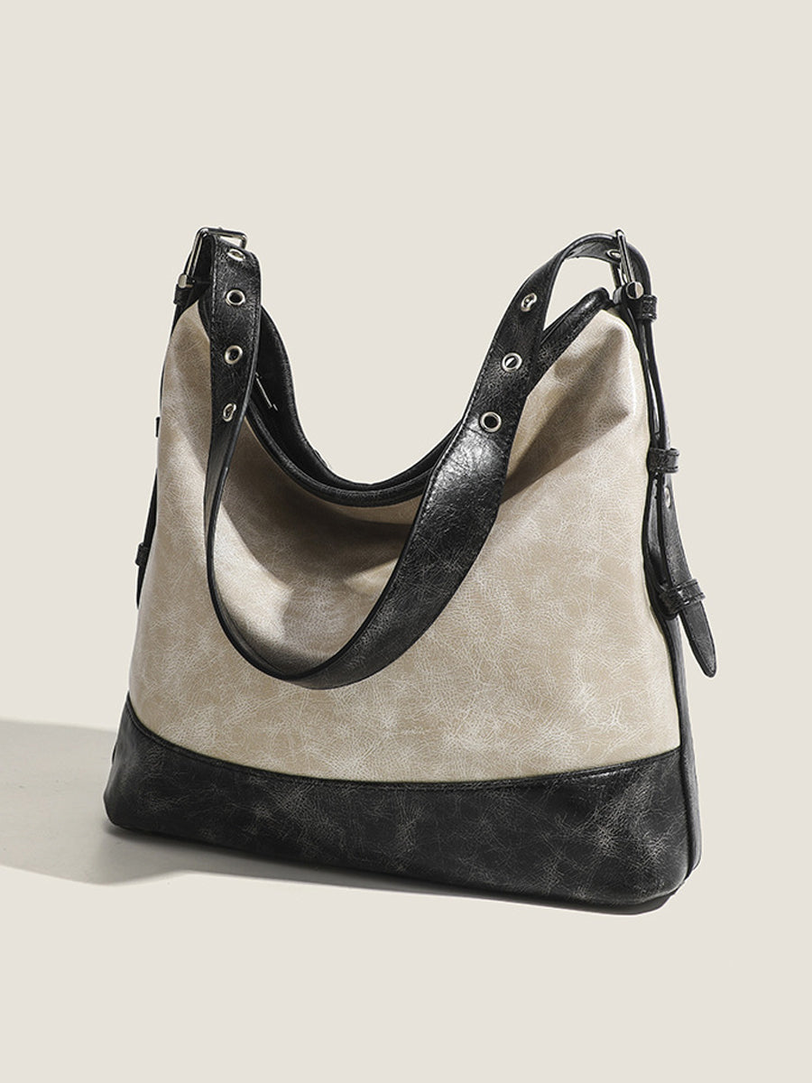 Borsa alla moda da donna in blocchi di colore