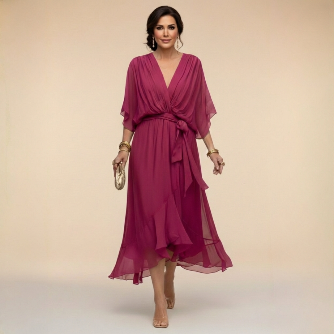 MONICA | Vestito chiffon