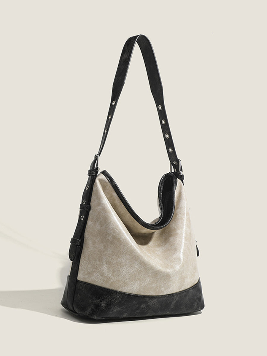 Borsa alla moda da donna in blocchi di colore