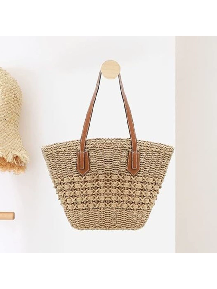 Borsa da donna, versatile e tessuta a mano