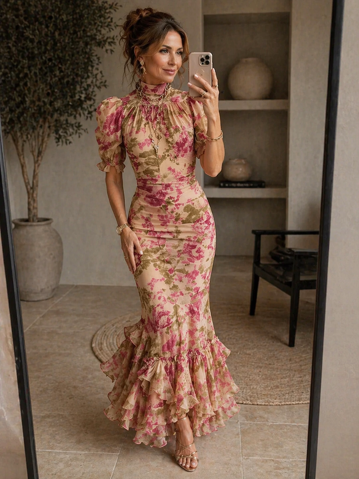 SAE | Maxi Abito Rose