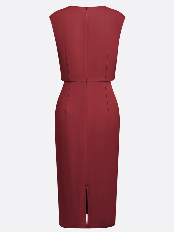 Sandria | Vestito midi di design.