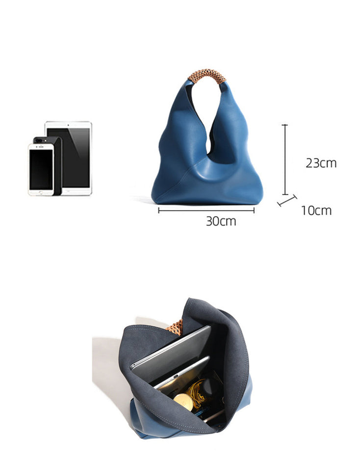 Borsa a mano in pelle di design alla moda