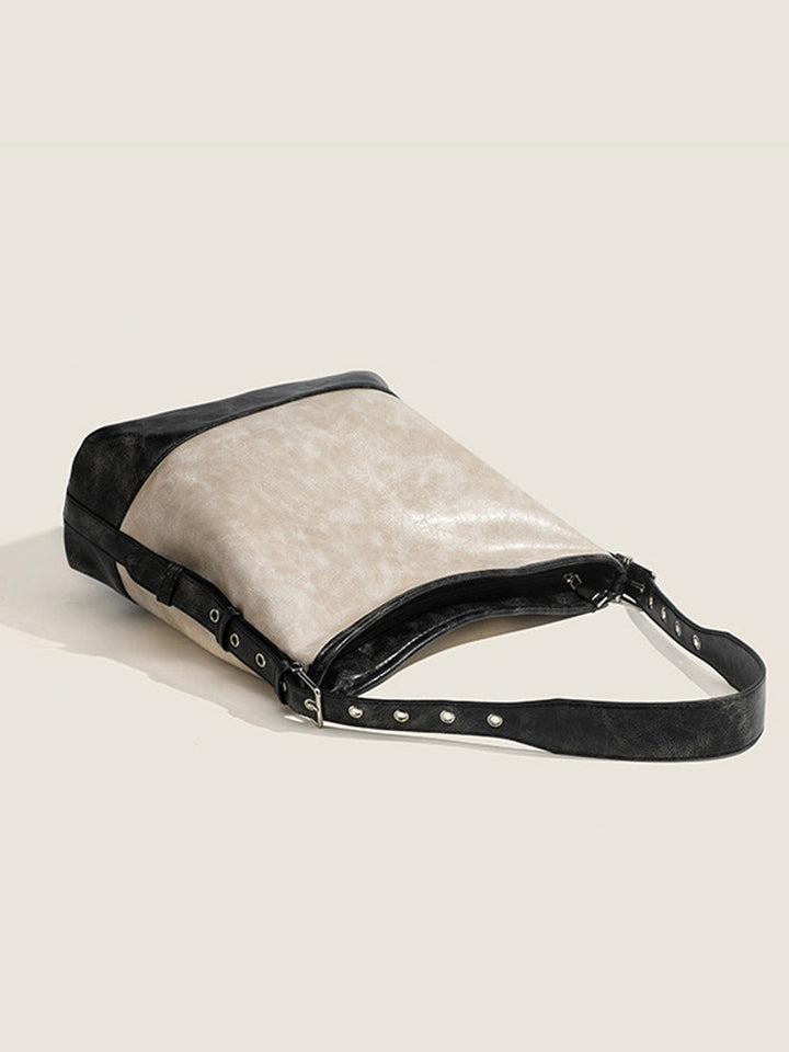 Borsa alla moda da donna in blocchi di colore