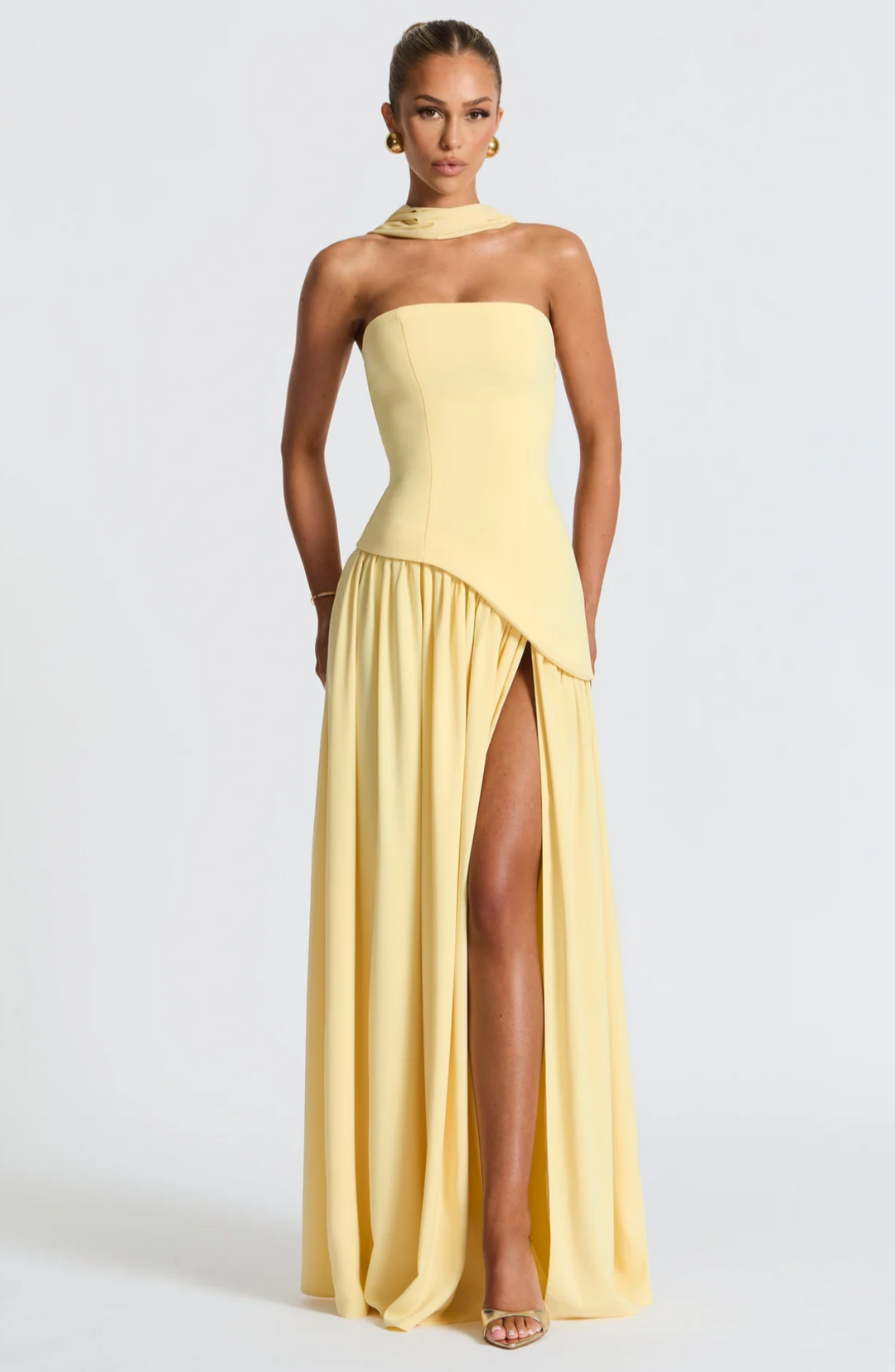 MARIEU | Maxi abito di design.
