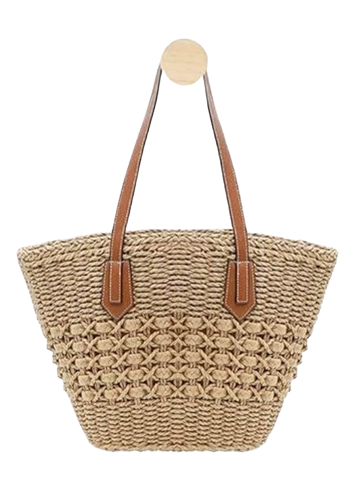 Borsa da donna, versatile e tessuta a mano