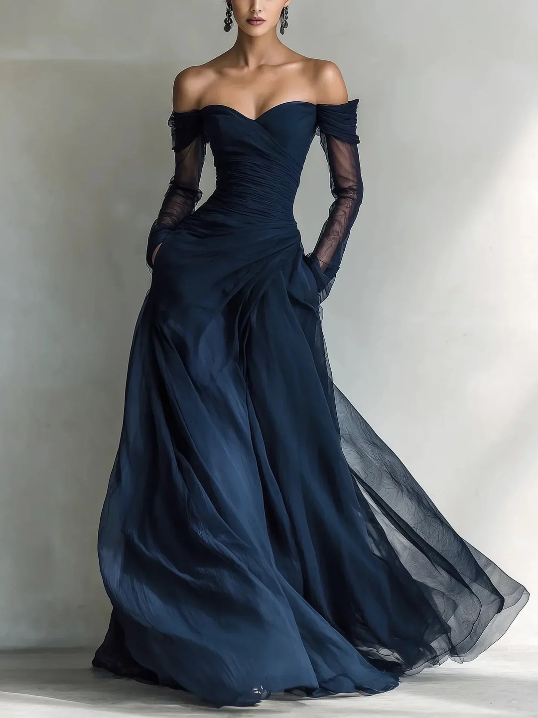 Eleonora • Abito lungo elegante