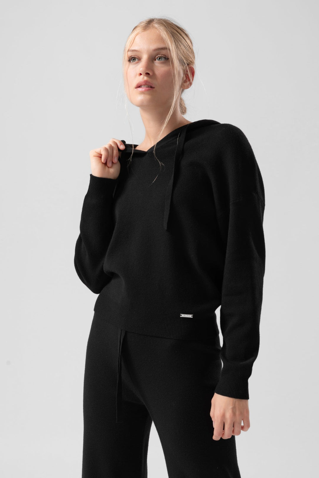 Felpe con cappuccio lavorate a maglia Krysten