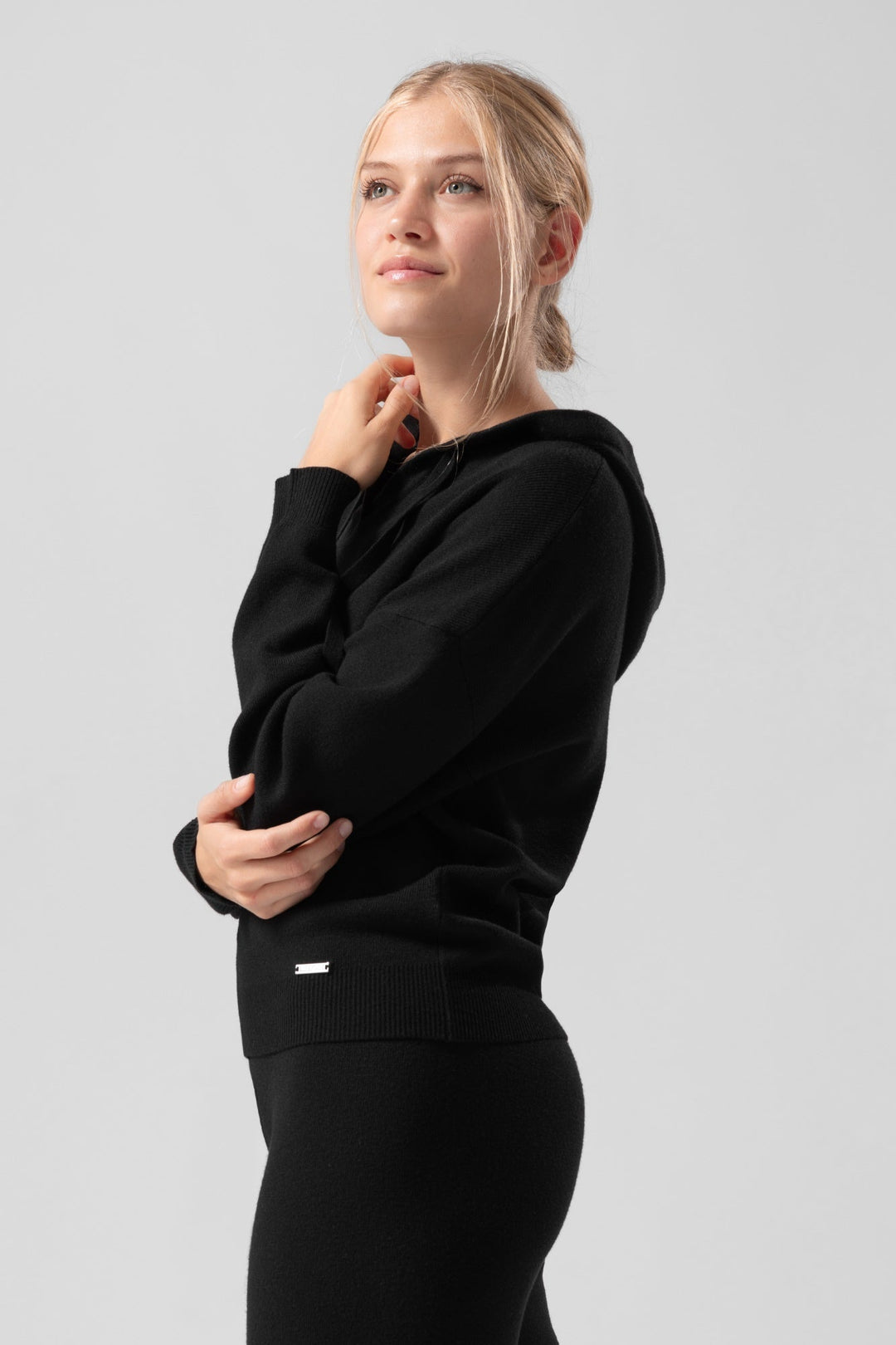Felpe con cappuccio lavorate a maglia Krysten