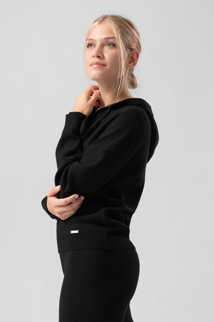 Felpe con cappuccio lavorate a maglia Krysten