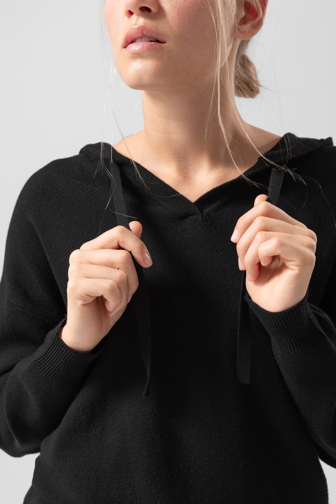 Felpe con cappuccio lavorate a maglia Krysten