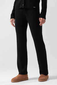 Pantaloni in maglia a coste Vanna