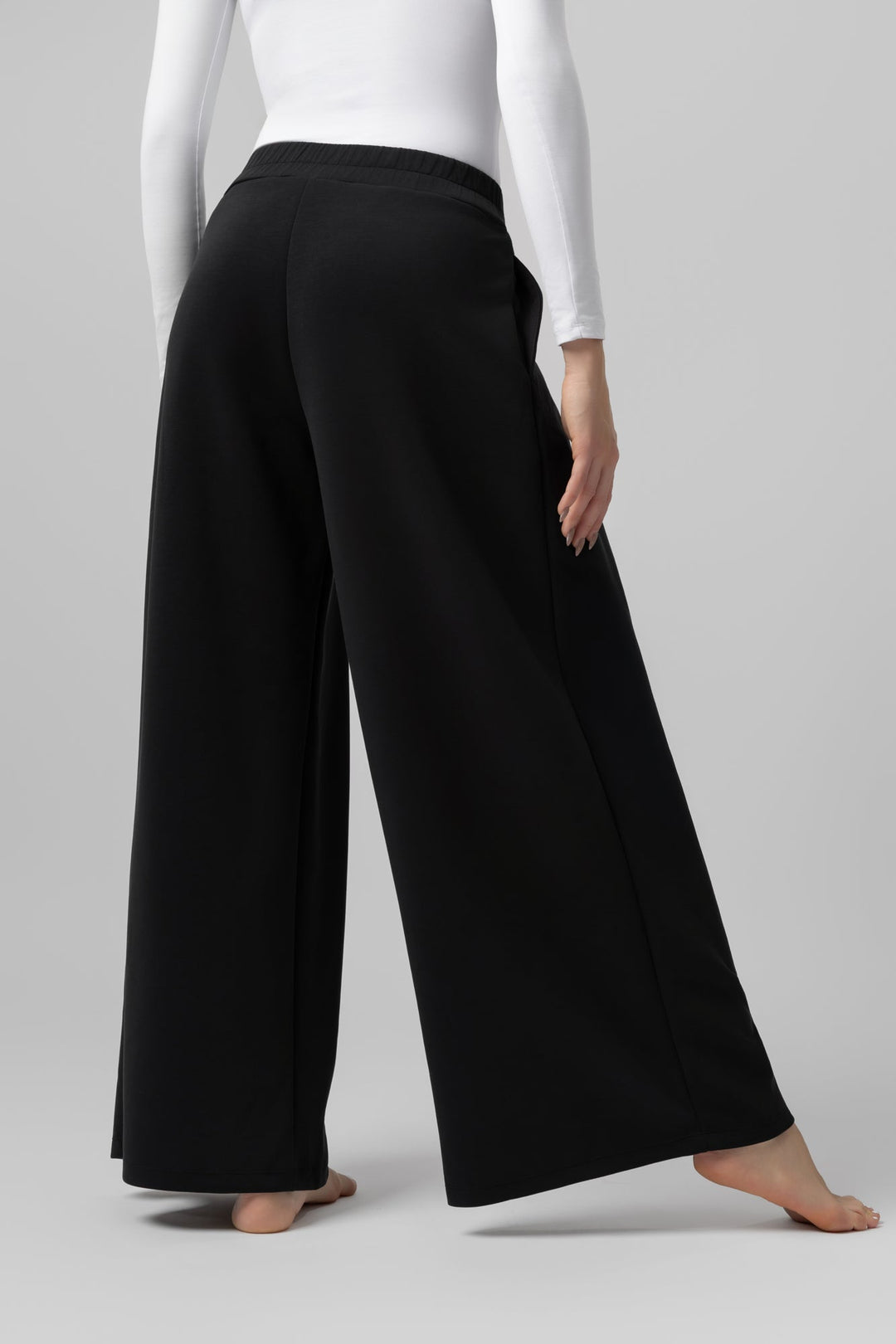 Pantaloni ChicLine Relaxed Vanta