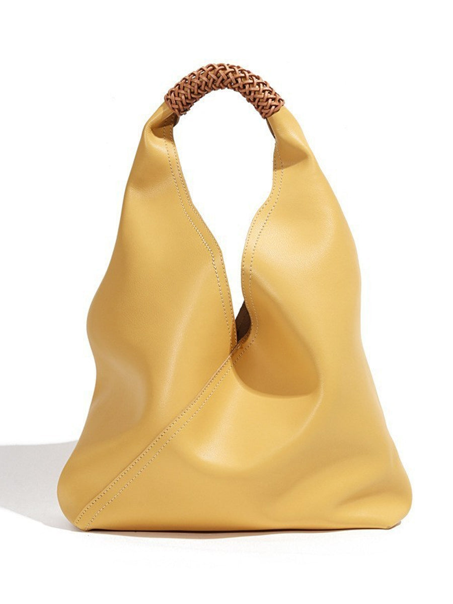 Borsa a mano in pelle di design alla moda