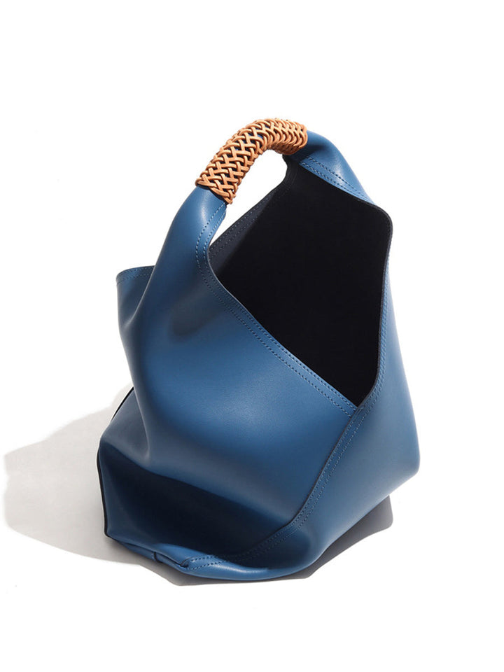 Borsa a mano in pelle di design alla moda