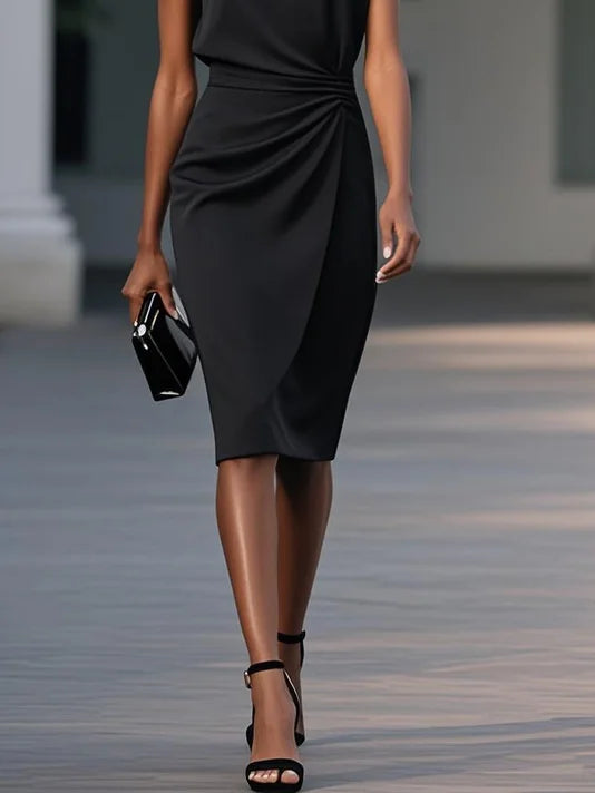 Sandria | Vestito midi di design.