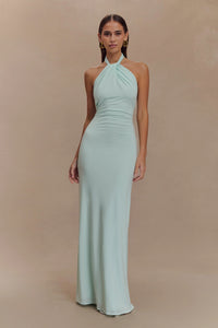 Klara | Vestito con curve e collo Halter