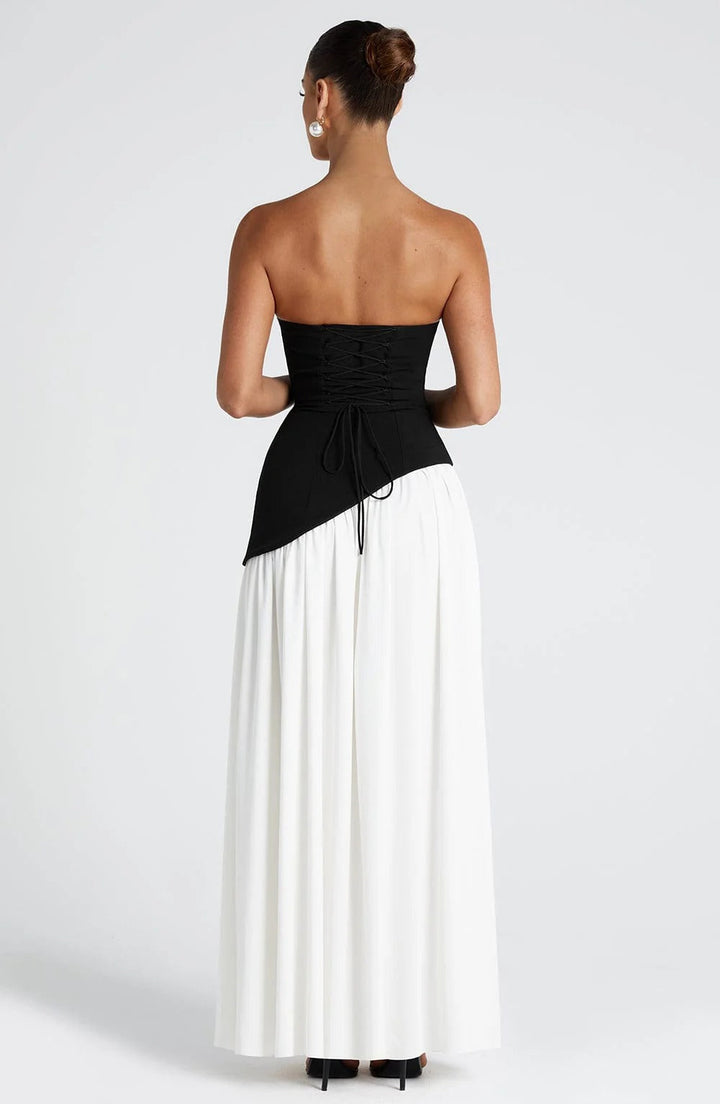 MARIEU | Maxi abito di design.