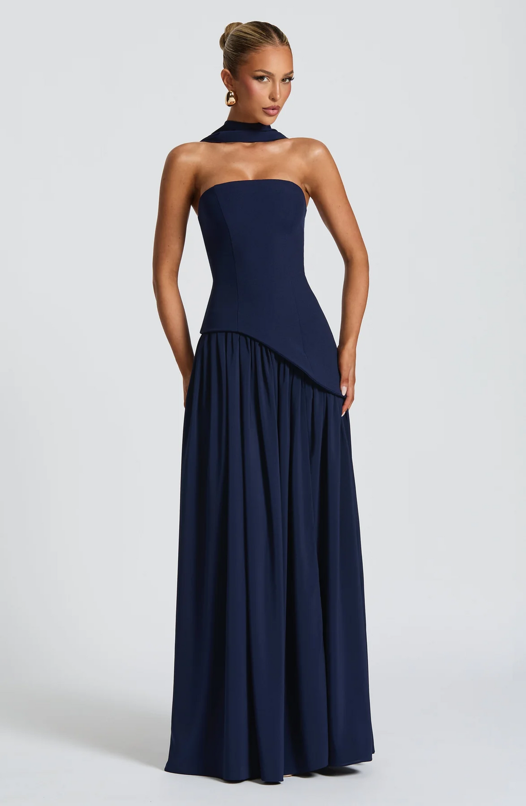 MARIEU | Maxi abito di design.