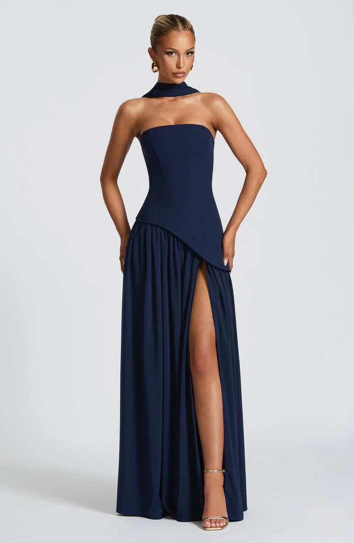 MARIEU | Maxi abito di design.