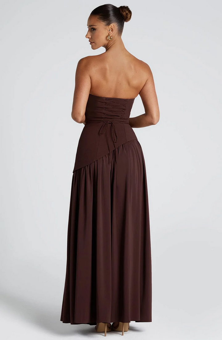 MARIEU | Maxi abito di design.