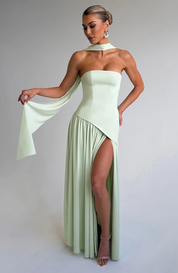 MARIEU | Maxi abito di design.