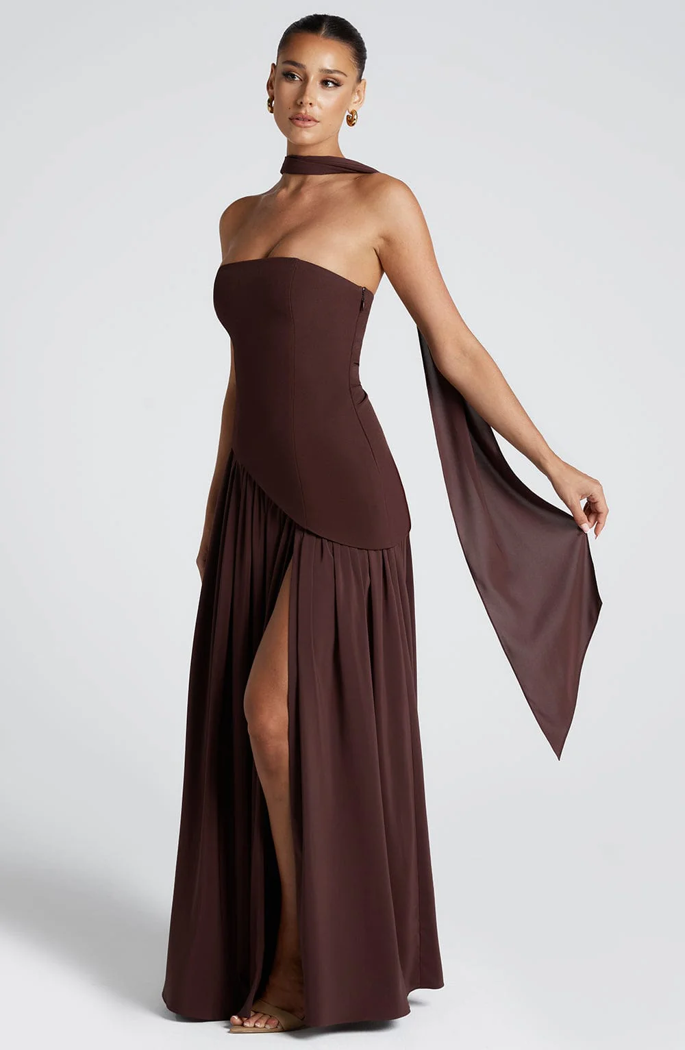 MARIEU | Maxi abito di design.