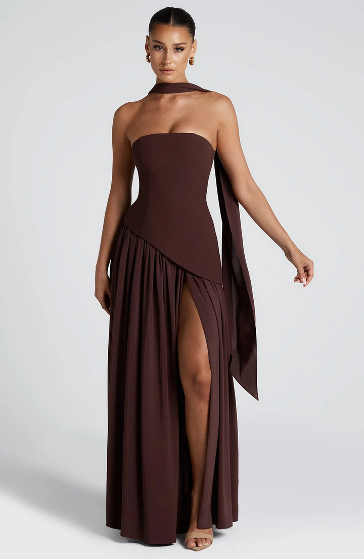MARIEU | Maxi abito di design.