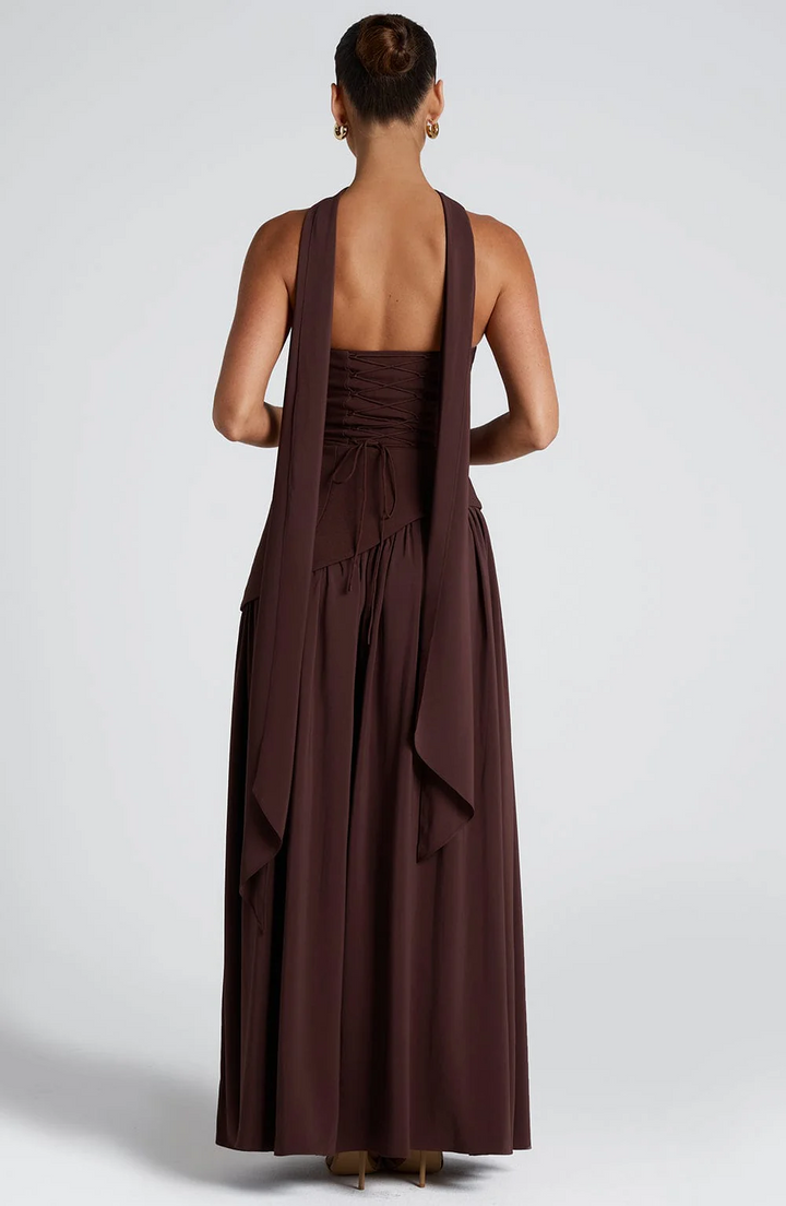 MARIEU | Maxi abito di design.