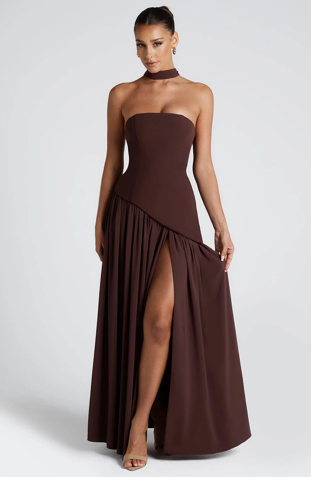 MARIEU | Maxi abito di design.
