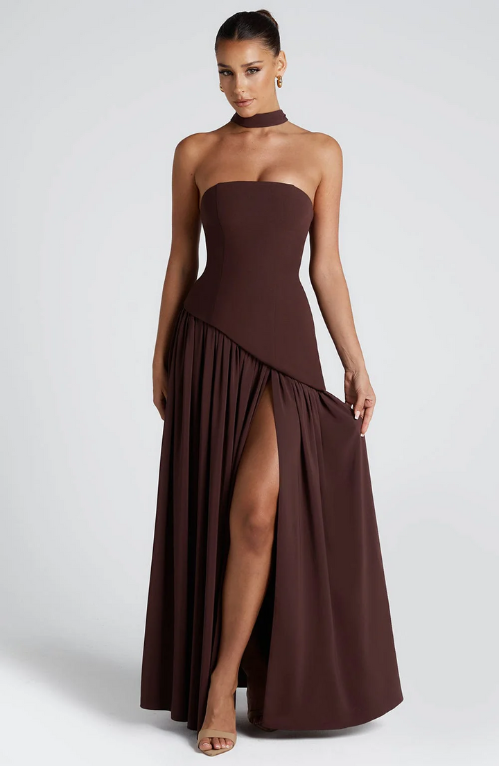 MARIEU | Maxi abito di design.