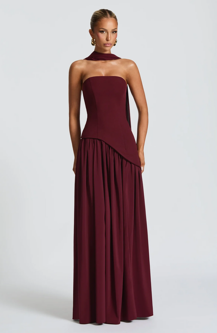 MARIEU | Maxi abito di design.