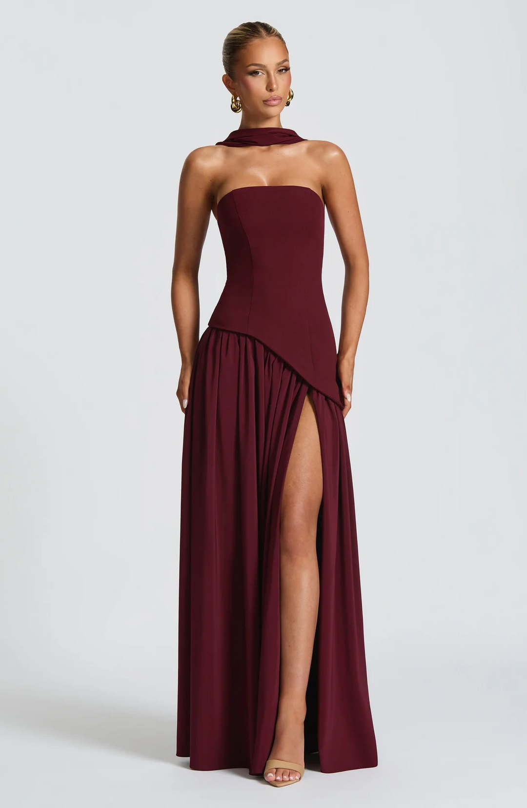 MARIEU | Maxi abito di design.