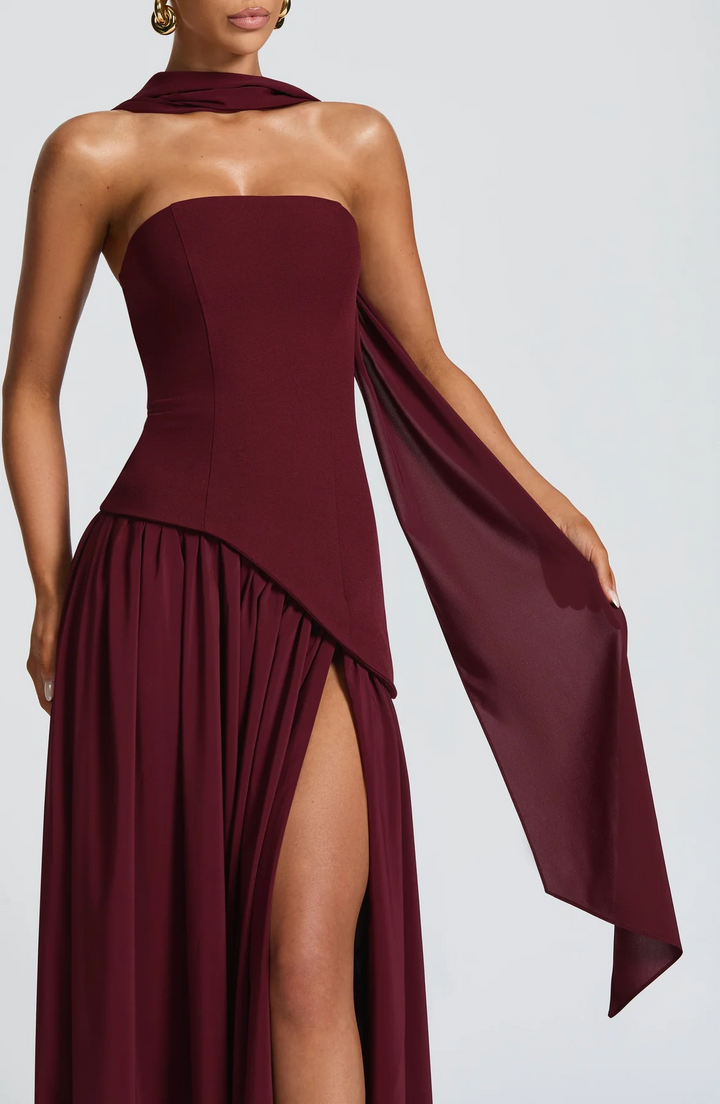 MARIEU | Maxi abito di design.