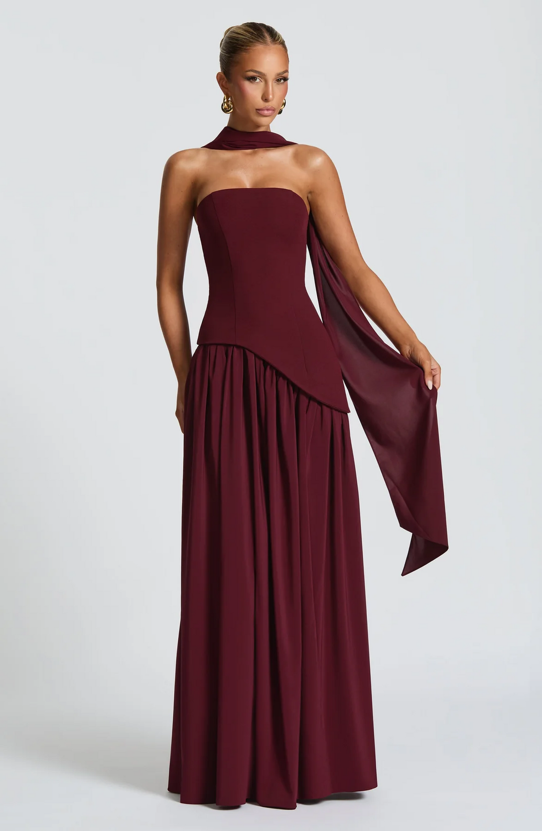 MARIEU | Maxi abito di design.