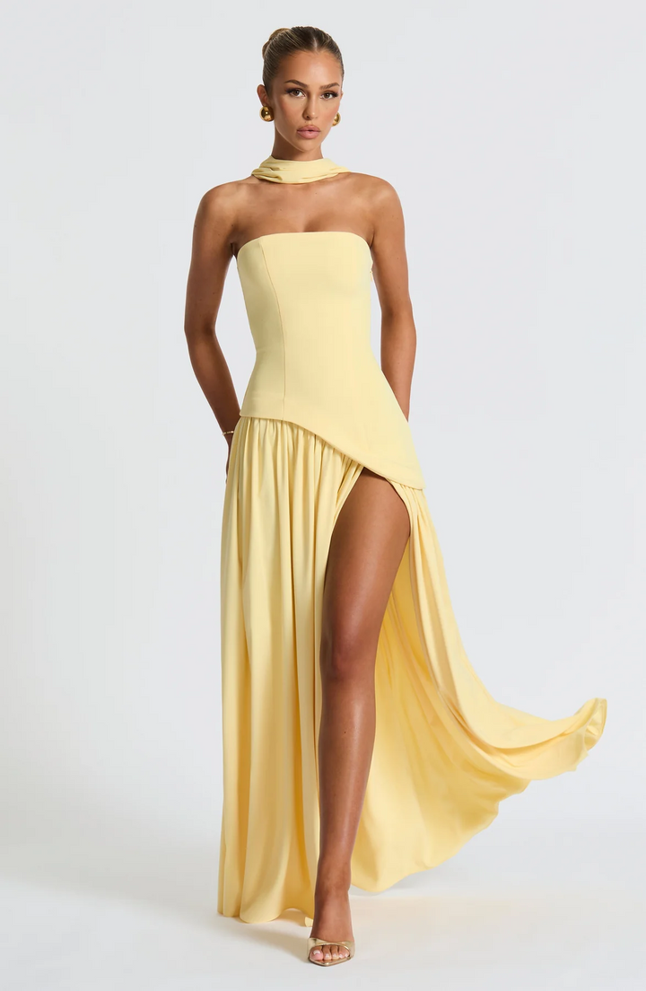 MARIEU | Maxi abito di design.