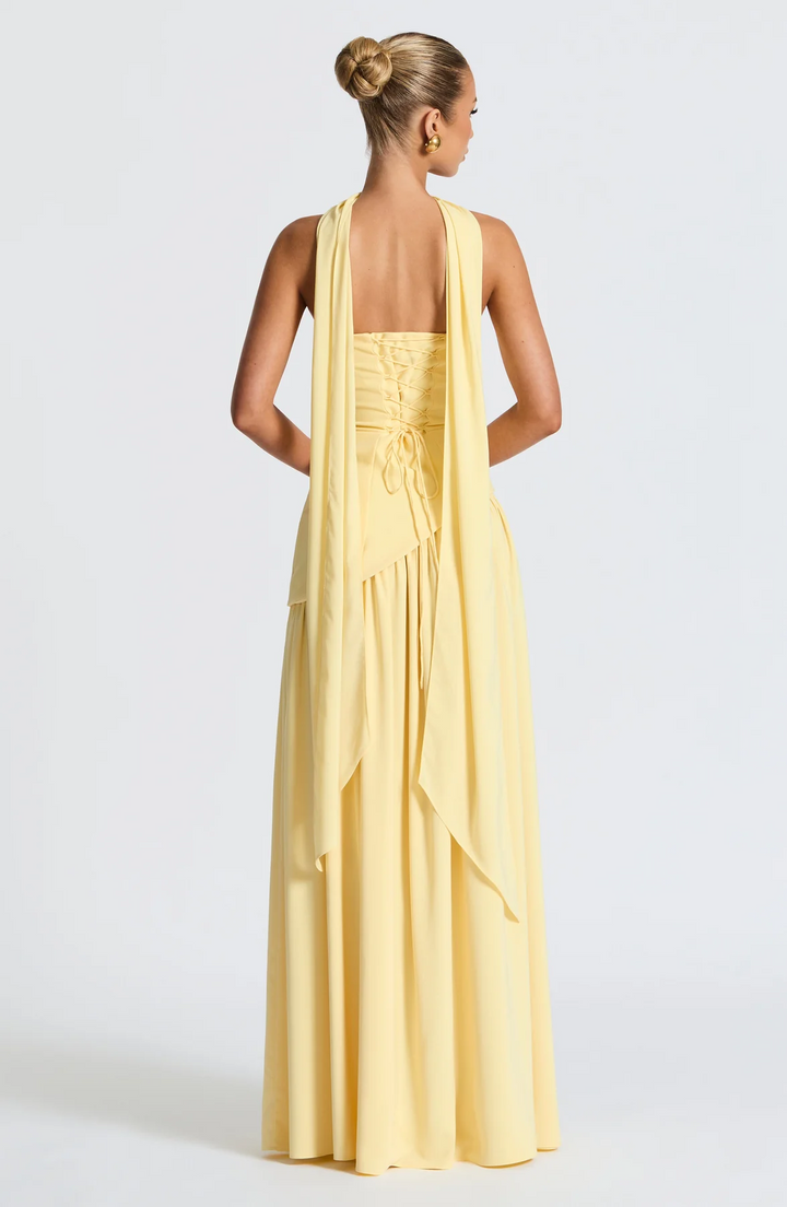 MARIEU | Maxi abito di design.