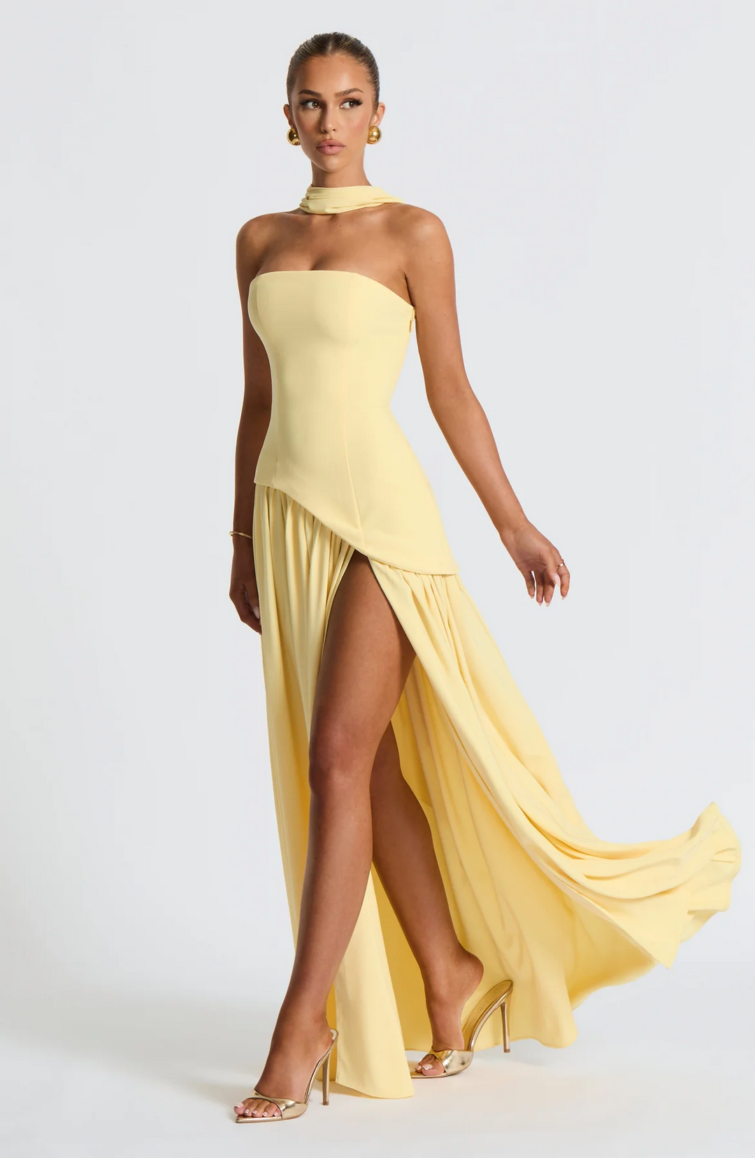 MARIEU | Maxi abito di design.