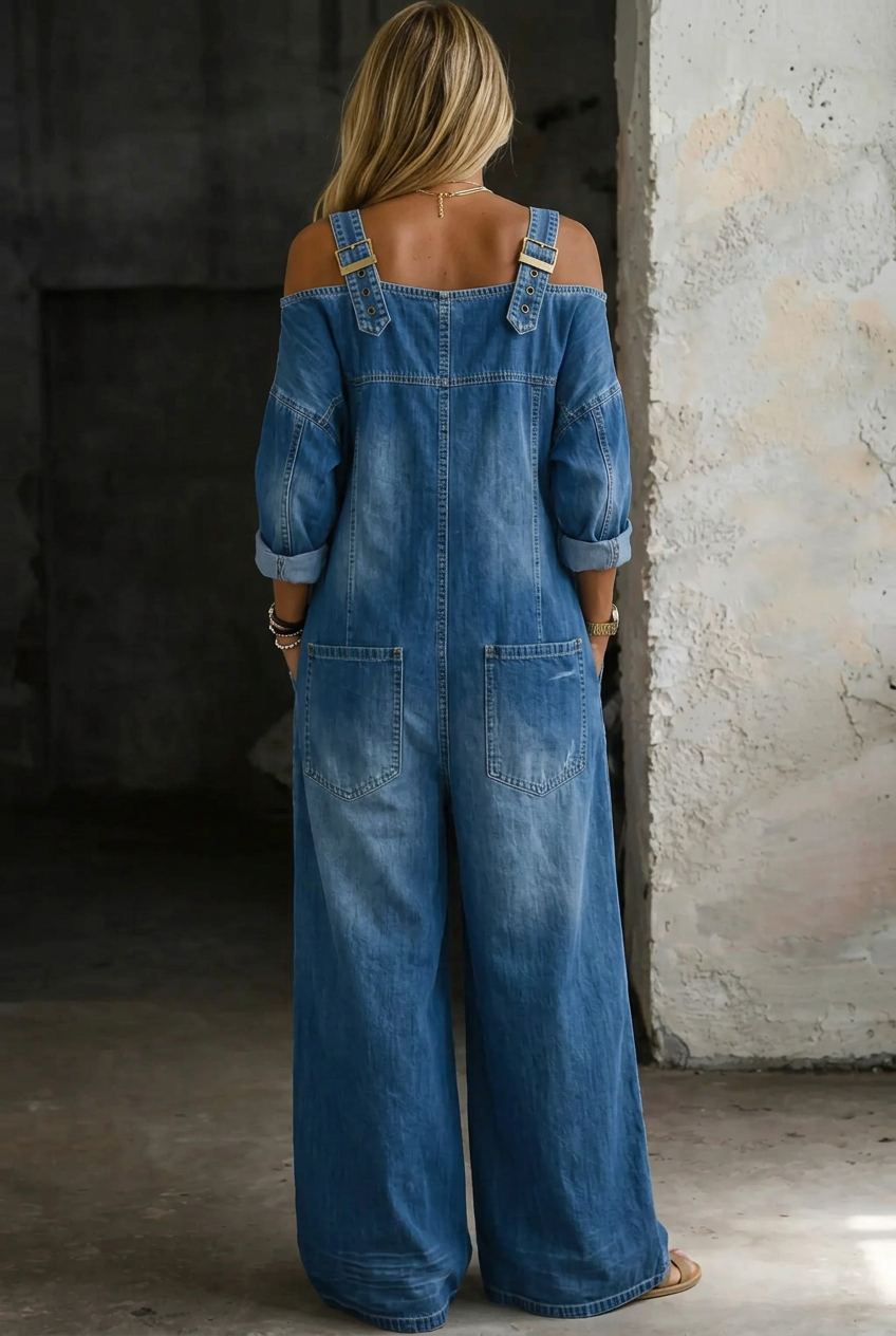 Sophia | Tuta in Denim