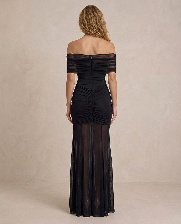 Cendrine | Maxi plissettato