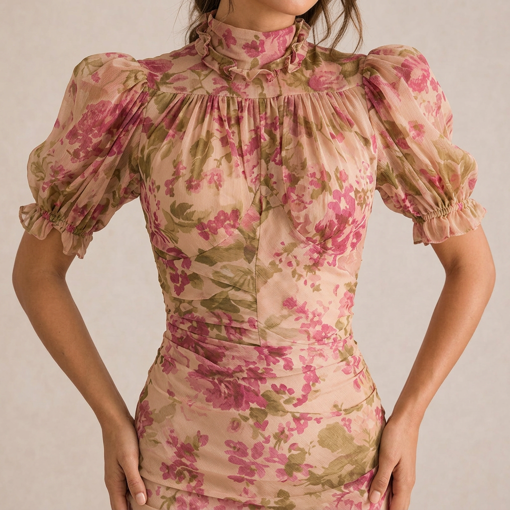 SAE | Maxi Abito Rose