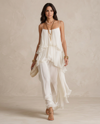 AURELIA | Abito Maxi Chiffon