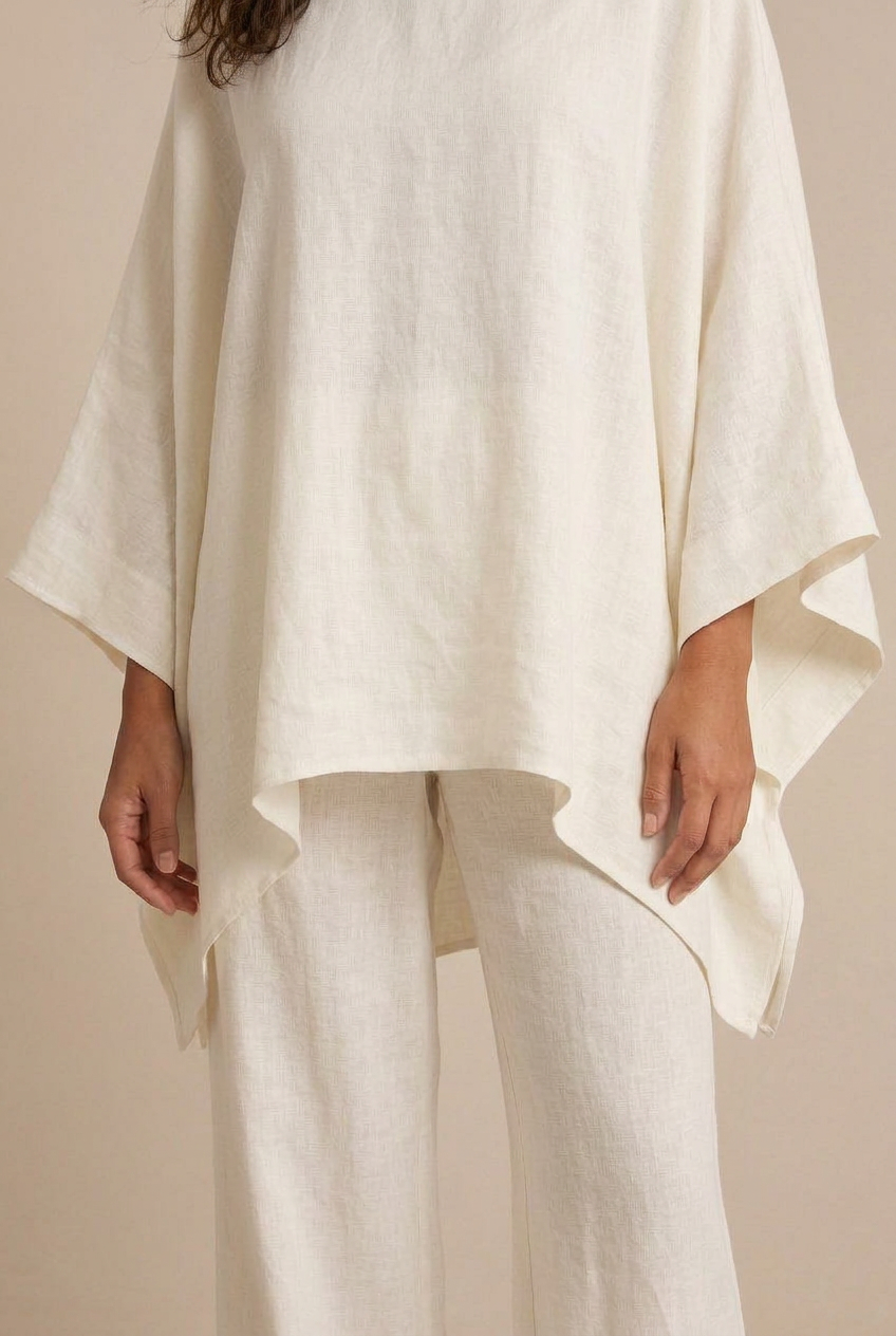 Cristina | Set due pezzi con maniche lunghe e pantaloni larghi