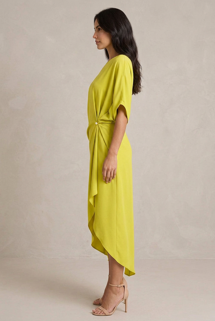 Camila | Abito elegante asimmetrico