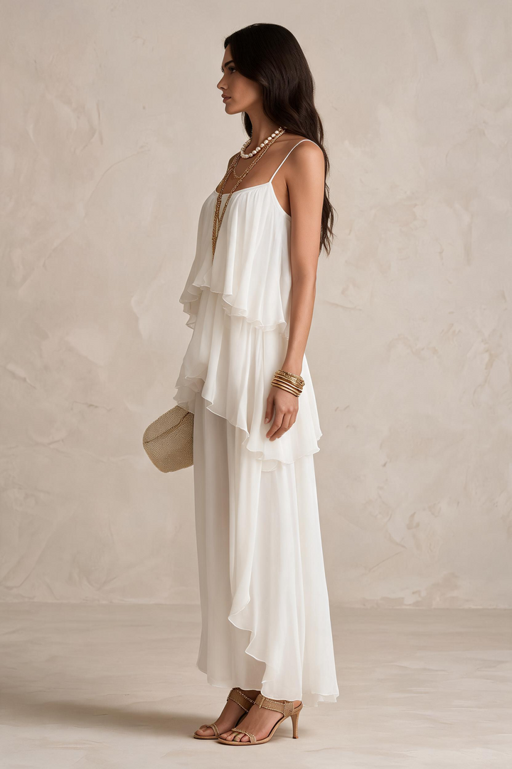 AURELIA | Abito Maxi Chiffon